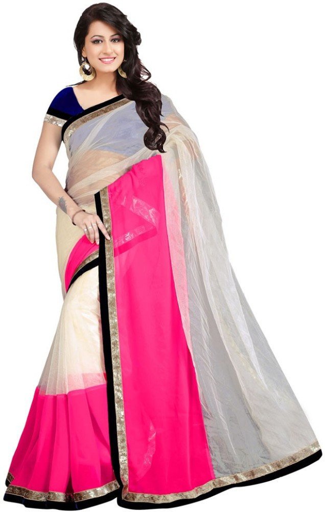 designer-triple-colour-saree