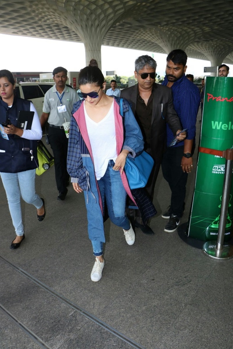 Alia Bhatt Carried A Cool & Smart Airport Fashion Look