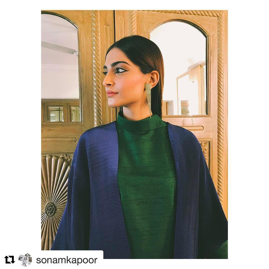 Sonam Kapoor in Payal Khandwala's Designer SS17 Collections designer dress