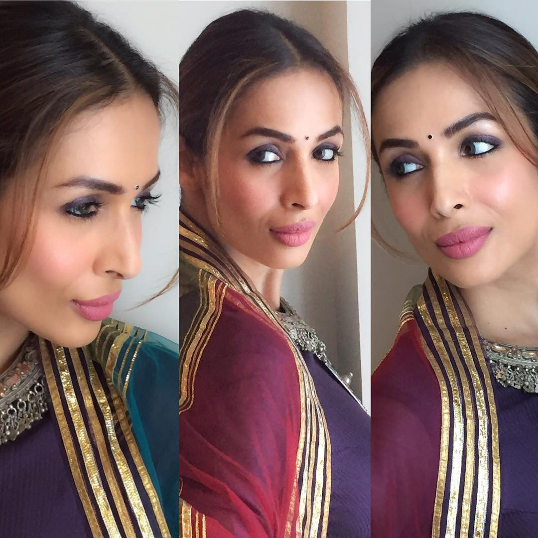 Malaika Arora looked Gorgeous in Rimple and Harpreet Narula's Designer Anarakli Suit