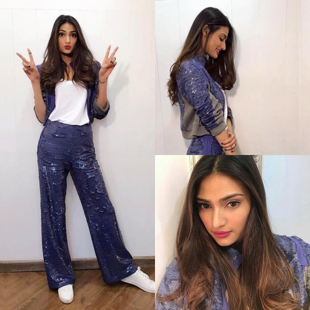 Athiya Shetty in Bian NYC At The Promotion Event Of 'Mubarakan'