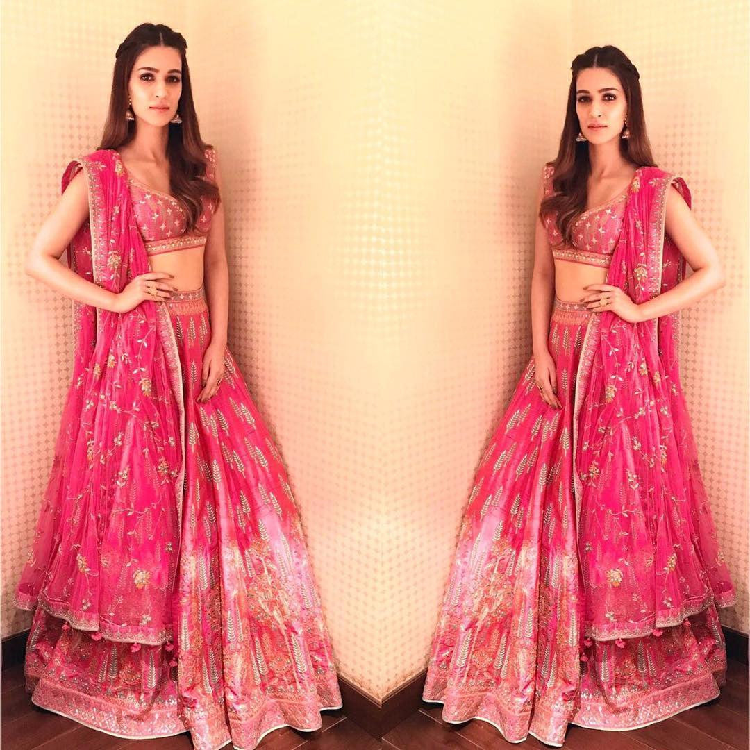 Kirti Sanon Looked Beyond Beautiful in This Anita Dongre’s Sexy Lehenga