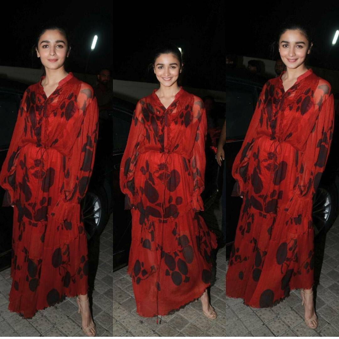 You’re Going To Love Alia Bhatt’s Floral Print Maxi Dress!