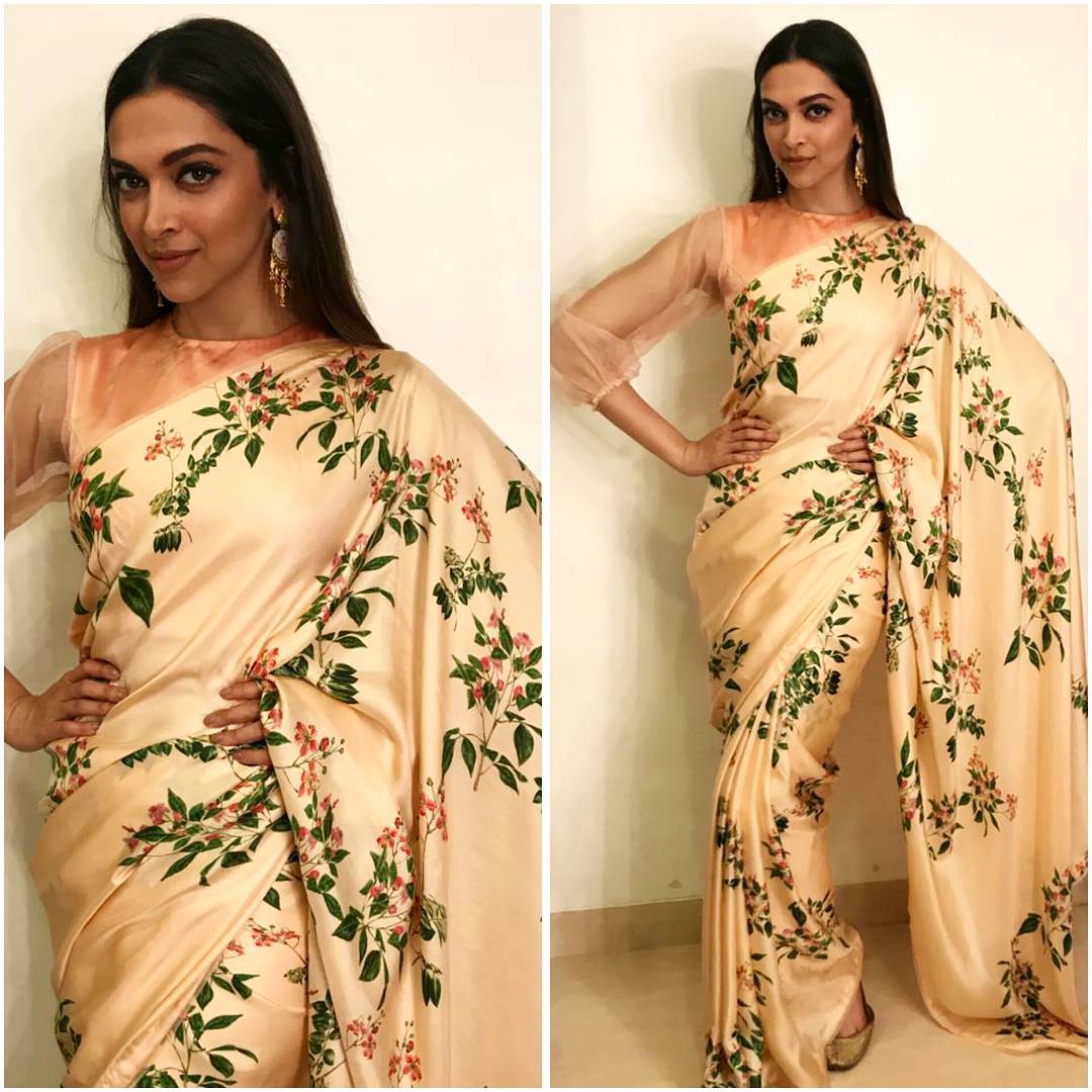 Deepika Padukone Killed Everyone With Her Traditional Avatar At The Promotion Of “Padmavati”