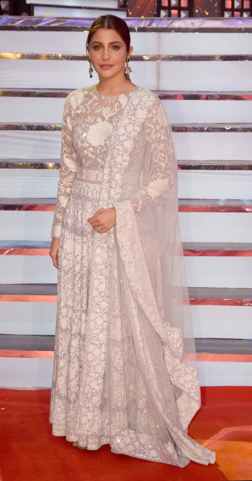 Anushka Sharma Looked Phenomenal In Embroidered Anarkali Suits