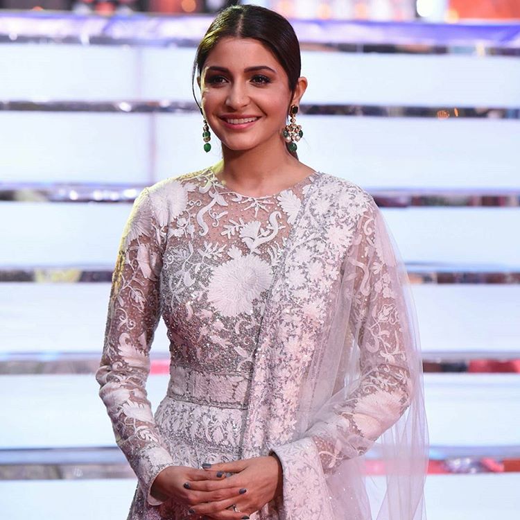 Anushka Sharma Looked Phenomenal In Embroidered Anarkali Suits