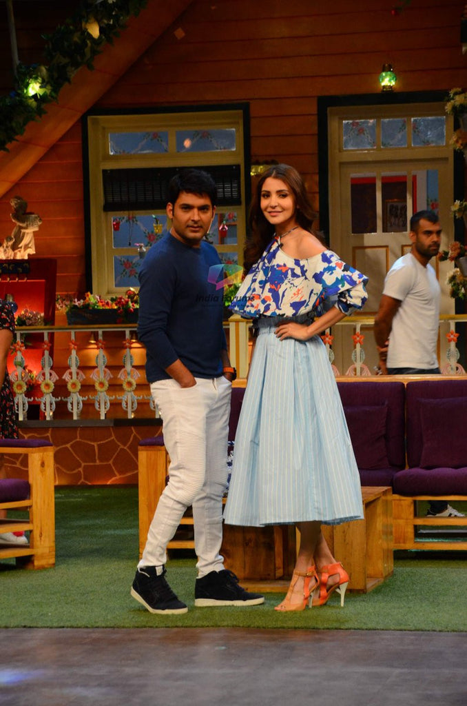 Anushka Sharma Snapped On The Kapil Sharma Show For Promote Her Upcoming Film 'Phillauri' 