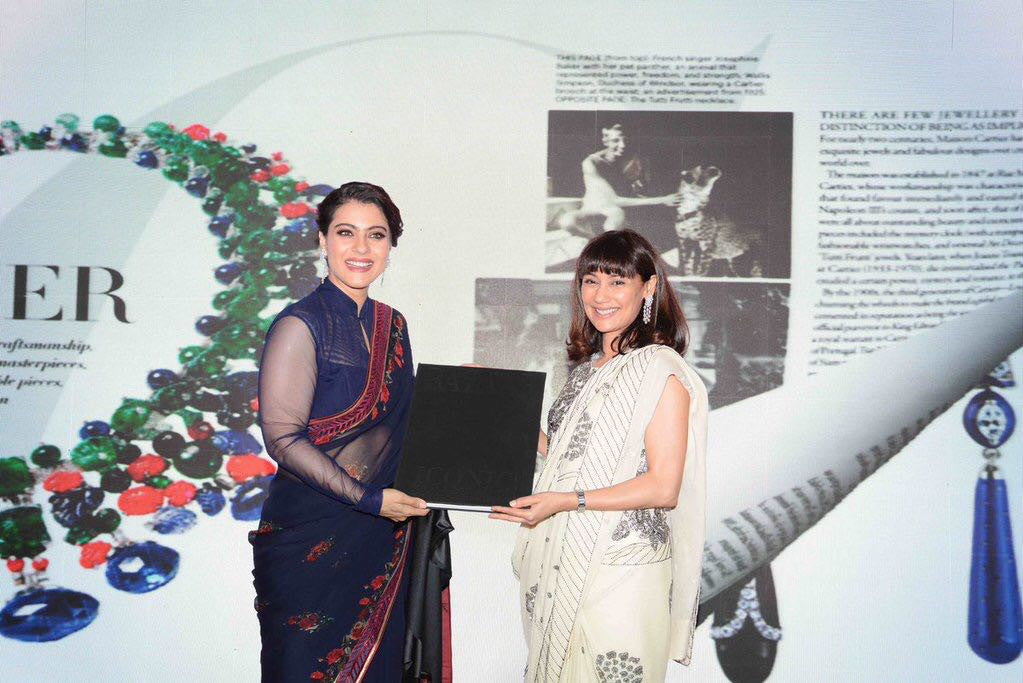 Kajol Looked Ravishing At The Launch Of Harper's Bazaar India Book