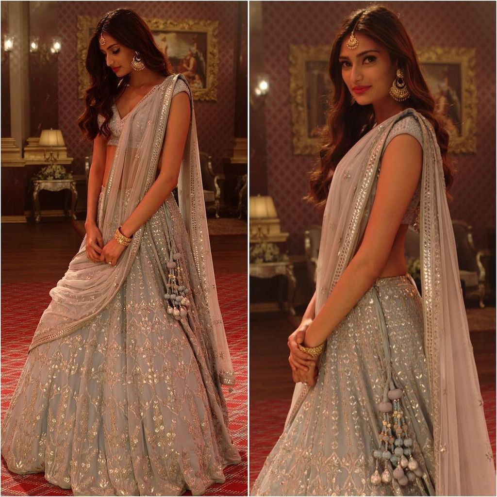 Athiya Shetty Looked Traditional In Anita Dongre’s Lehenga