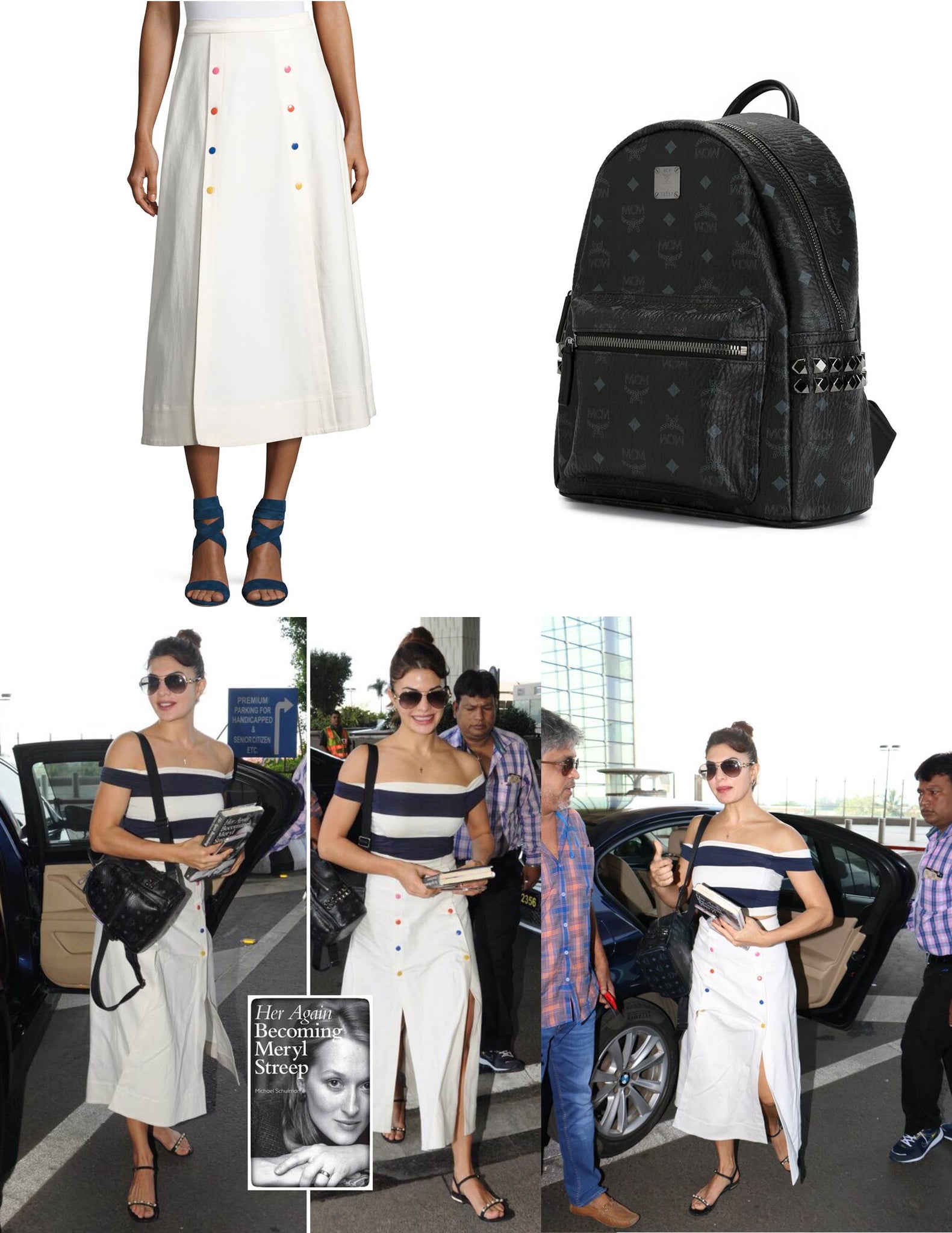 Jacqueline Fernandez glammed up the airport as she get clicked