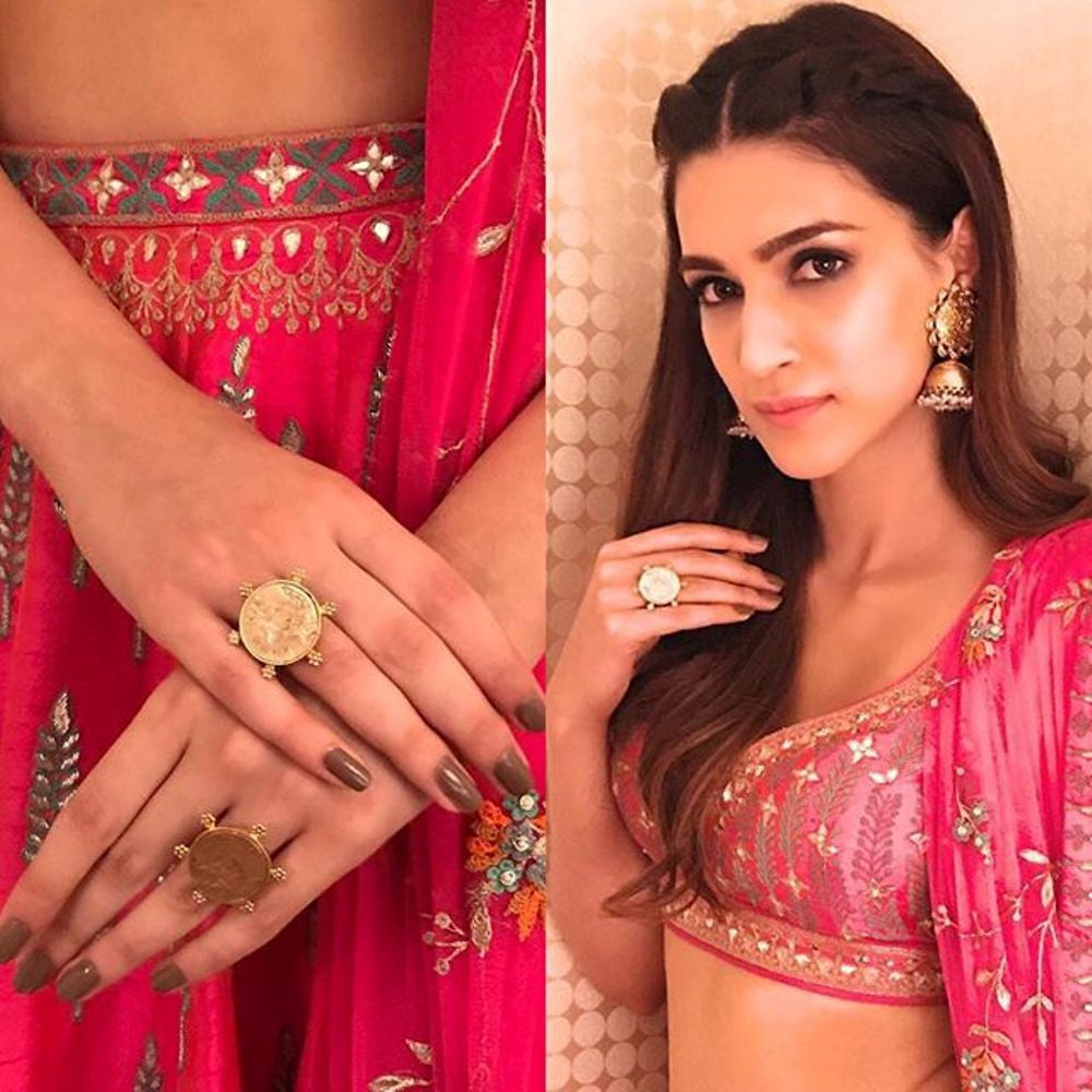 Kirti Sanon Looked Beyond Beautiful in This Anita Dongre’s Sexy Lehenga