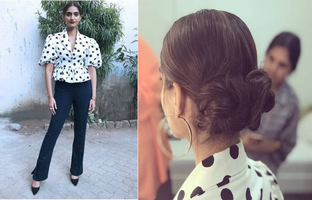 Polka Dots Look: Sonam Kapoor Looked Angelic in George Keburia