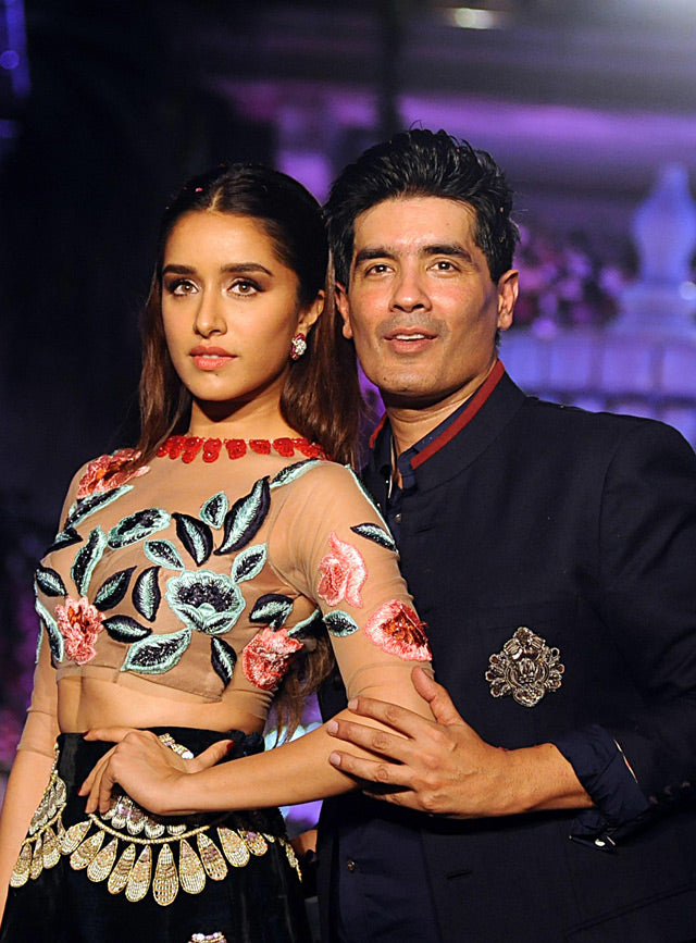 Lakme-Fashion-Week-Shraddha Kapoor-Sushant-Singh-Rajput-with-Manish-Malhotra