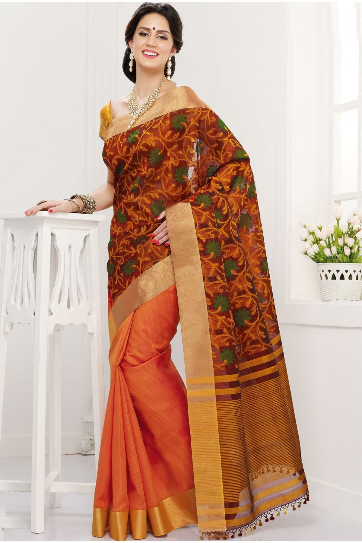cotton silk saree online