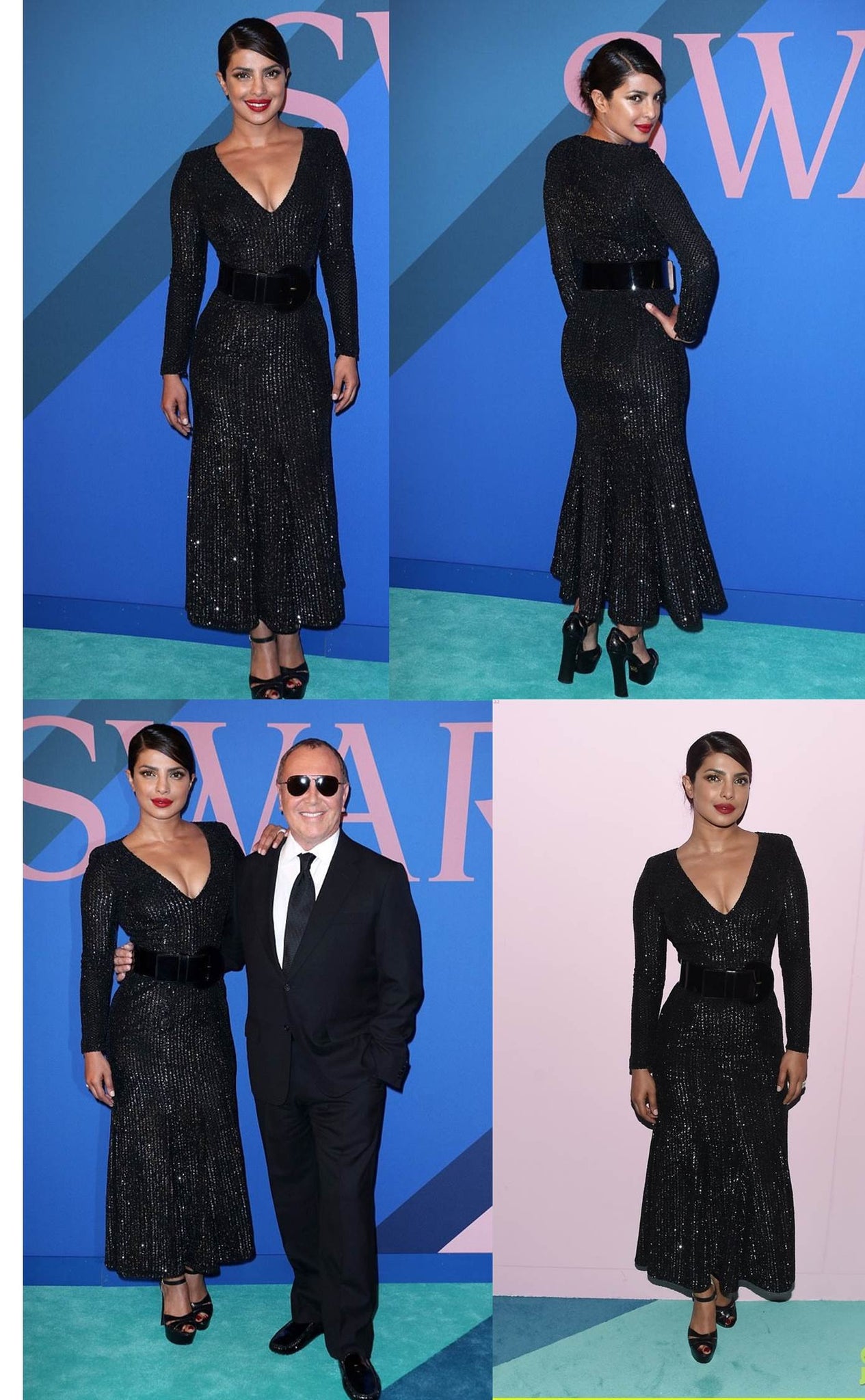 Priyanka Chopra Wear Michael Kors' Designs at CFDA Fashion Awards 2017