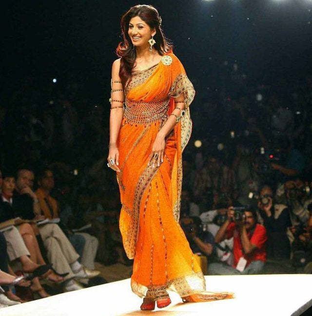 Shilpa-in-designer-saree