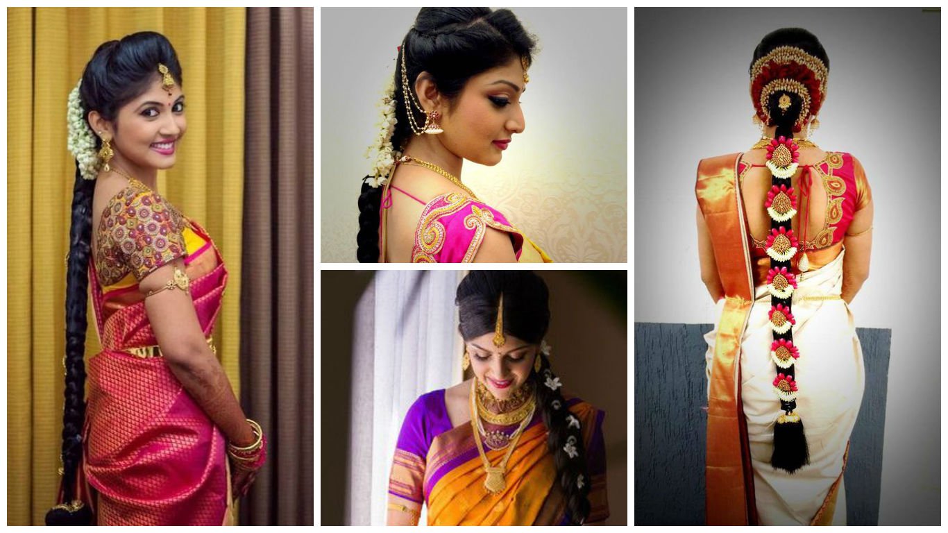 indian hairstyles for saree