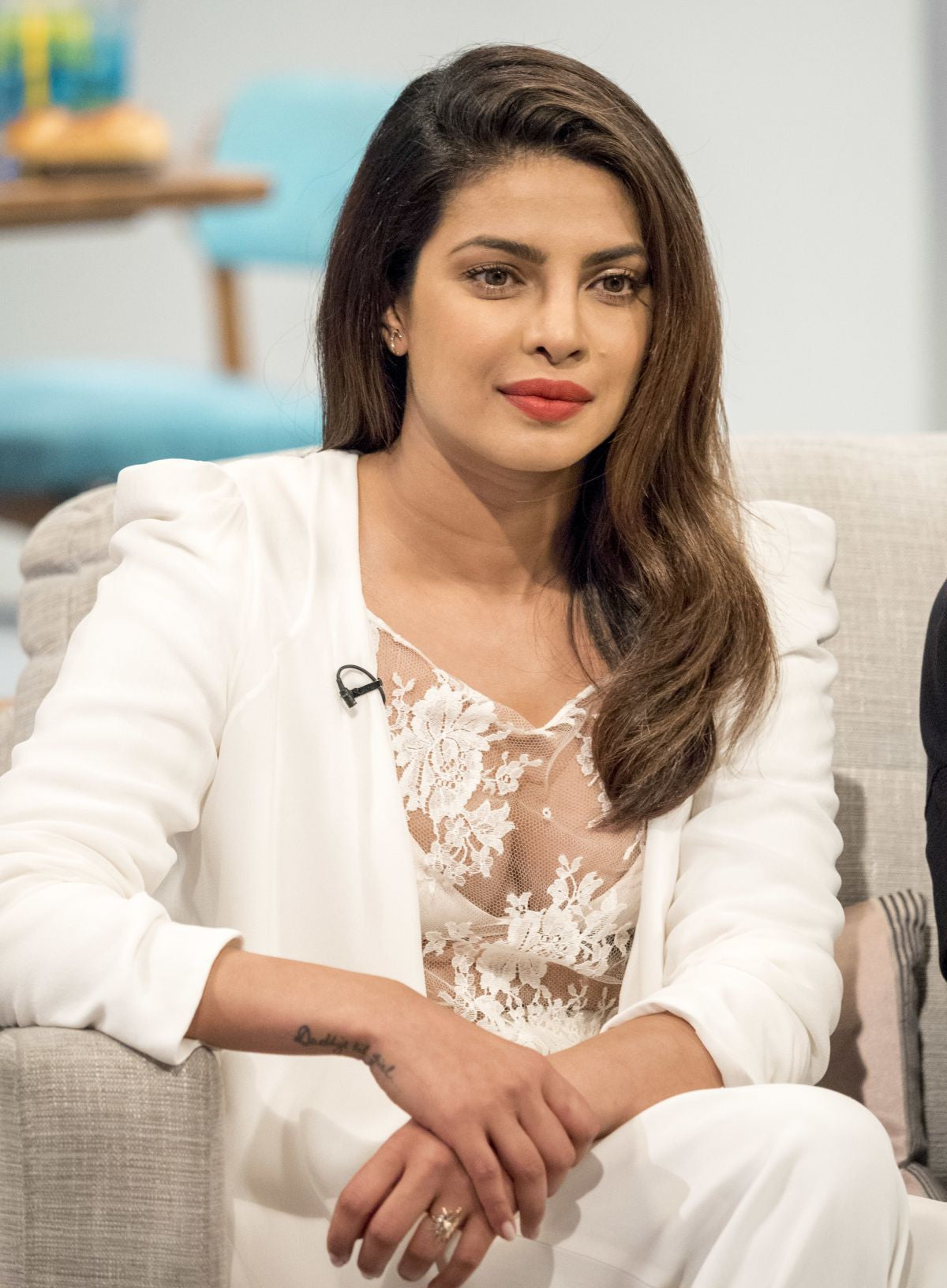 PRIYANKA CHOPRA Arrives at ITV Studio in London fro her Baywatch movie Promotion