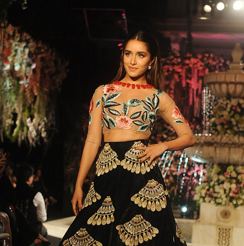 Lakme-Fashion-Week-Shraddha Kapoor-Sushant-Singh-Rajput-with-Manish-Malhotra