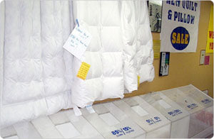 quality feather down quilt manufacturing