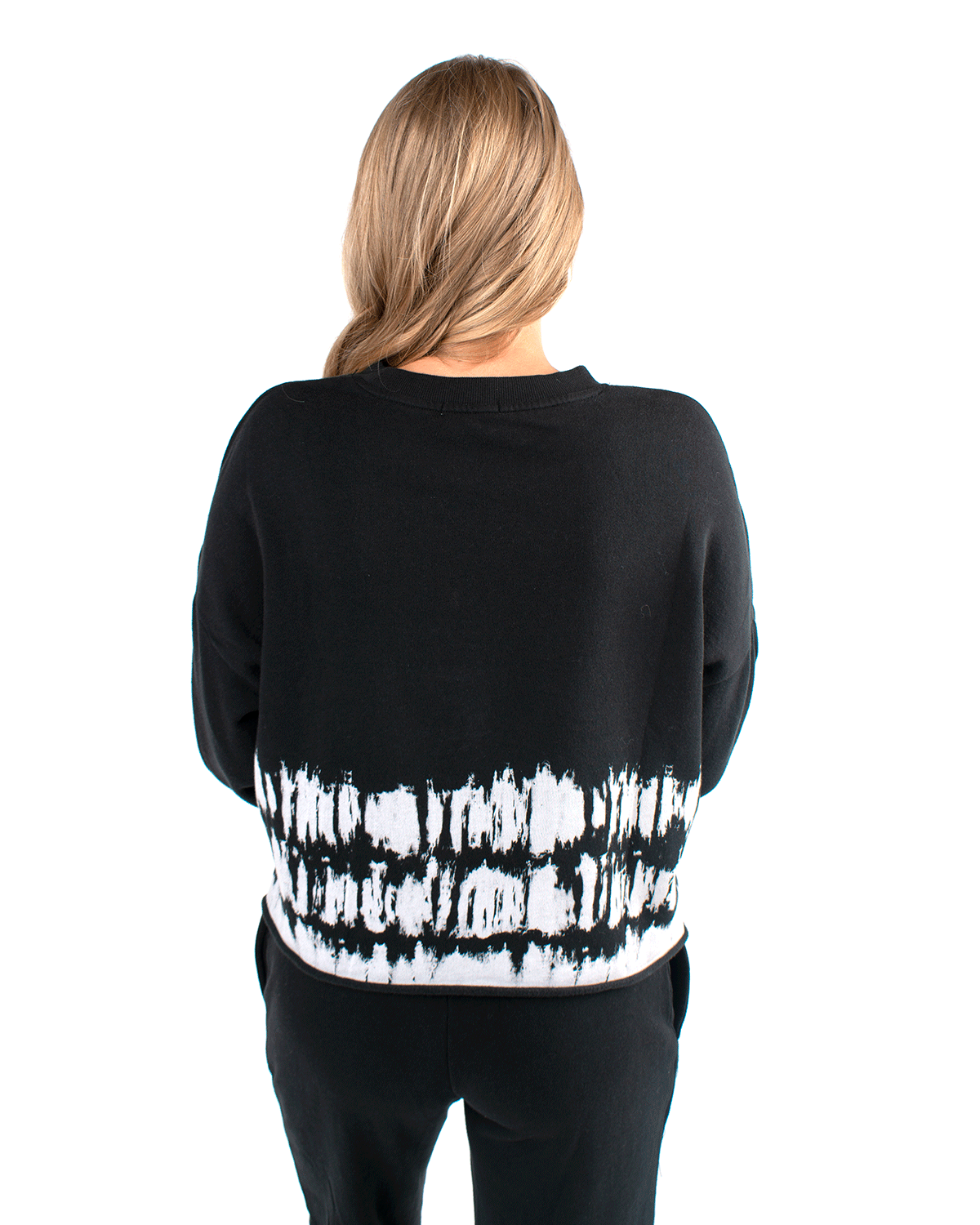 Tempest Stripe Tie Dye Crew