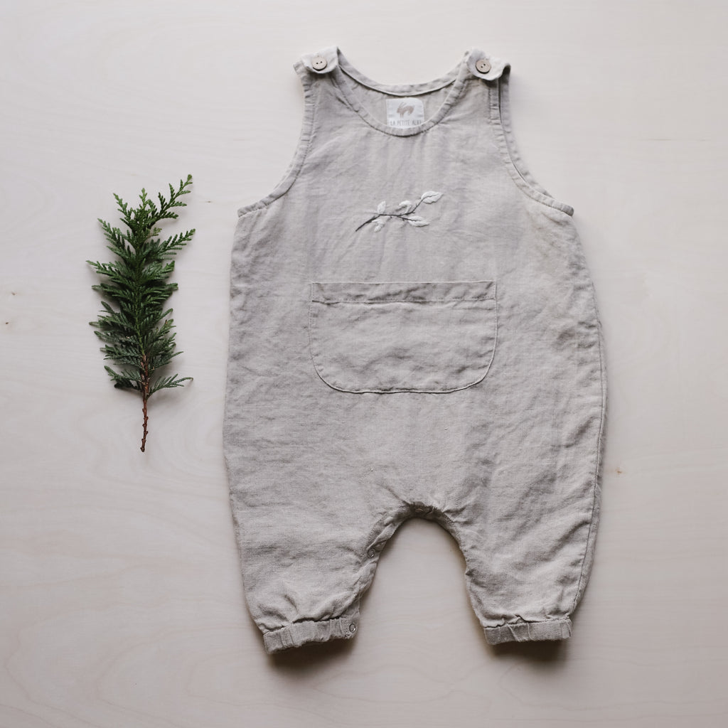 organic linen jumpsuit