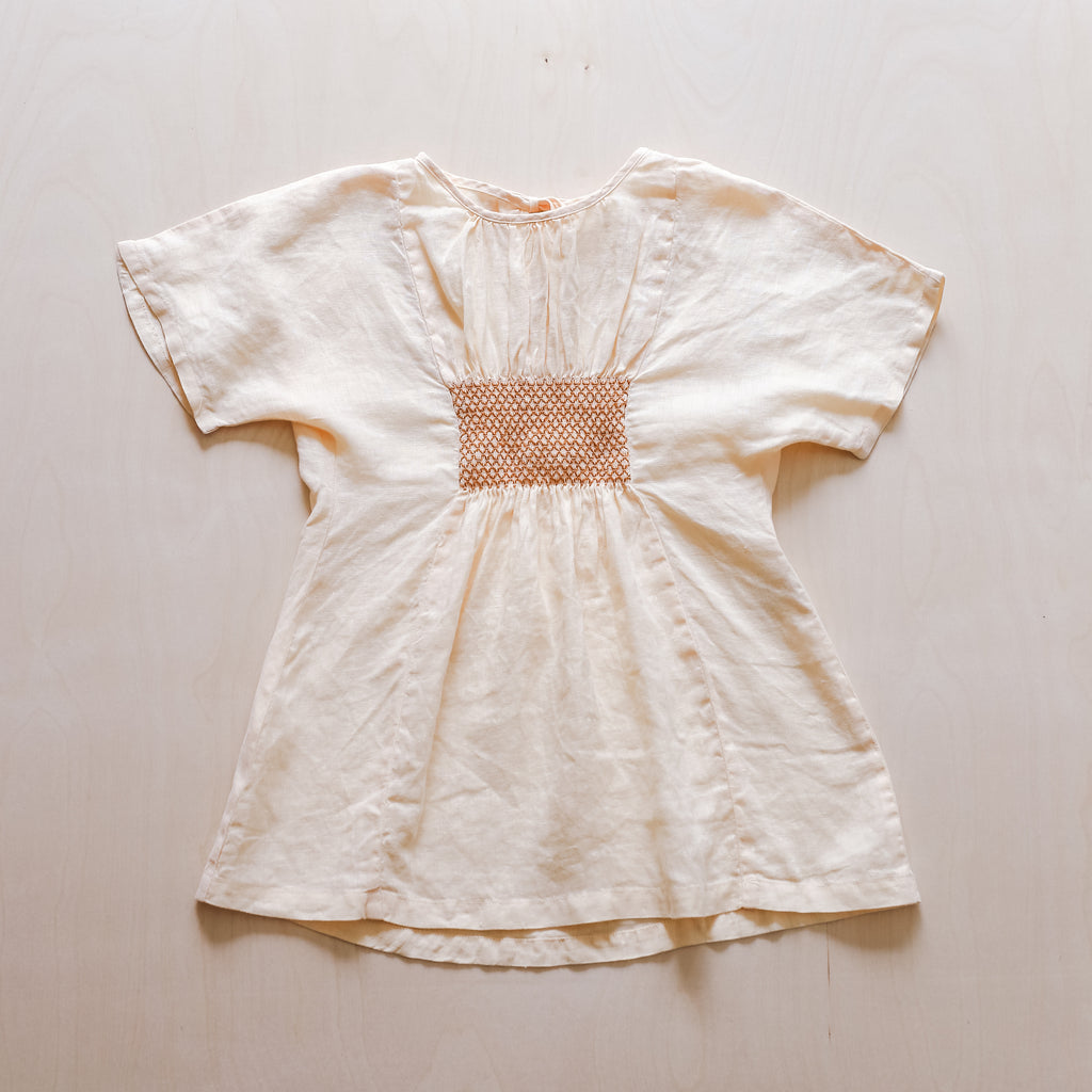 Bella Dress (Cream) – Mouse in the House Shop