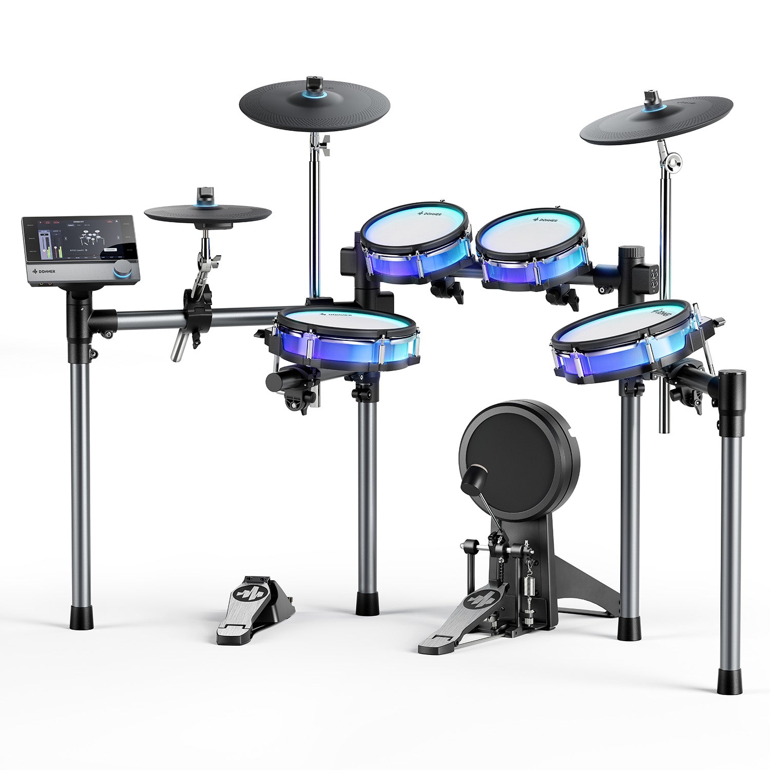 

Donner BackBeat Electronic Drum Set 8-Pcs with 1100+ Sounds