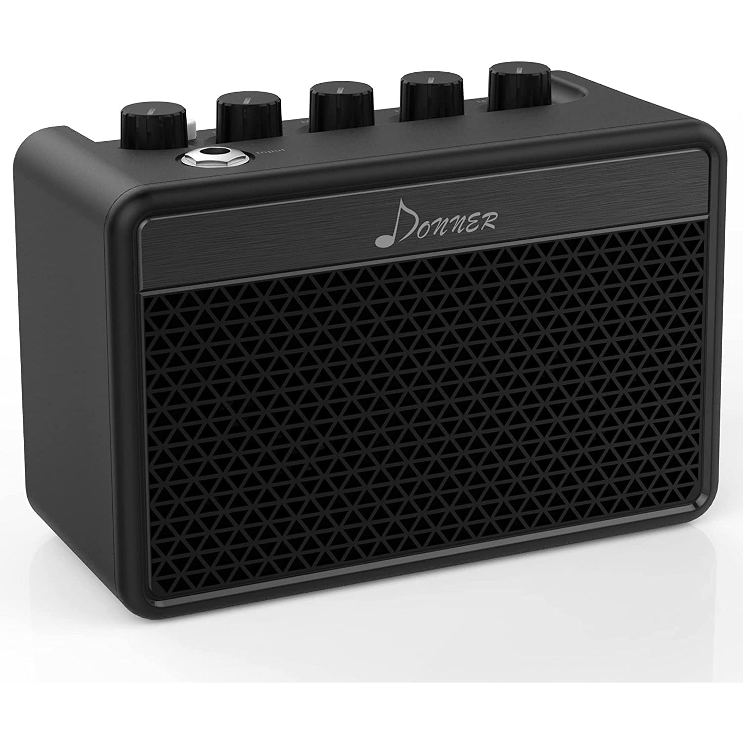 

Donner DA-10 Mini Guitar Amp Small Electric Guitar Amplifier 5W Portable For Desktop Practice with a retro British tone DA-10