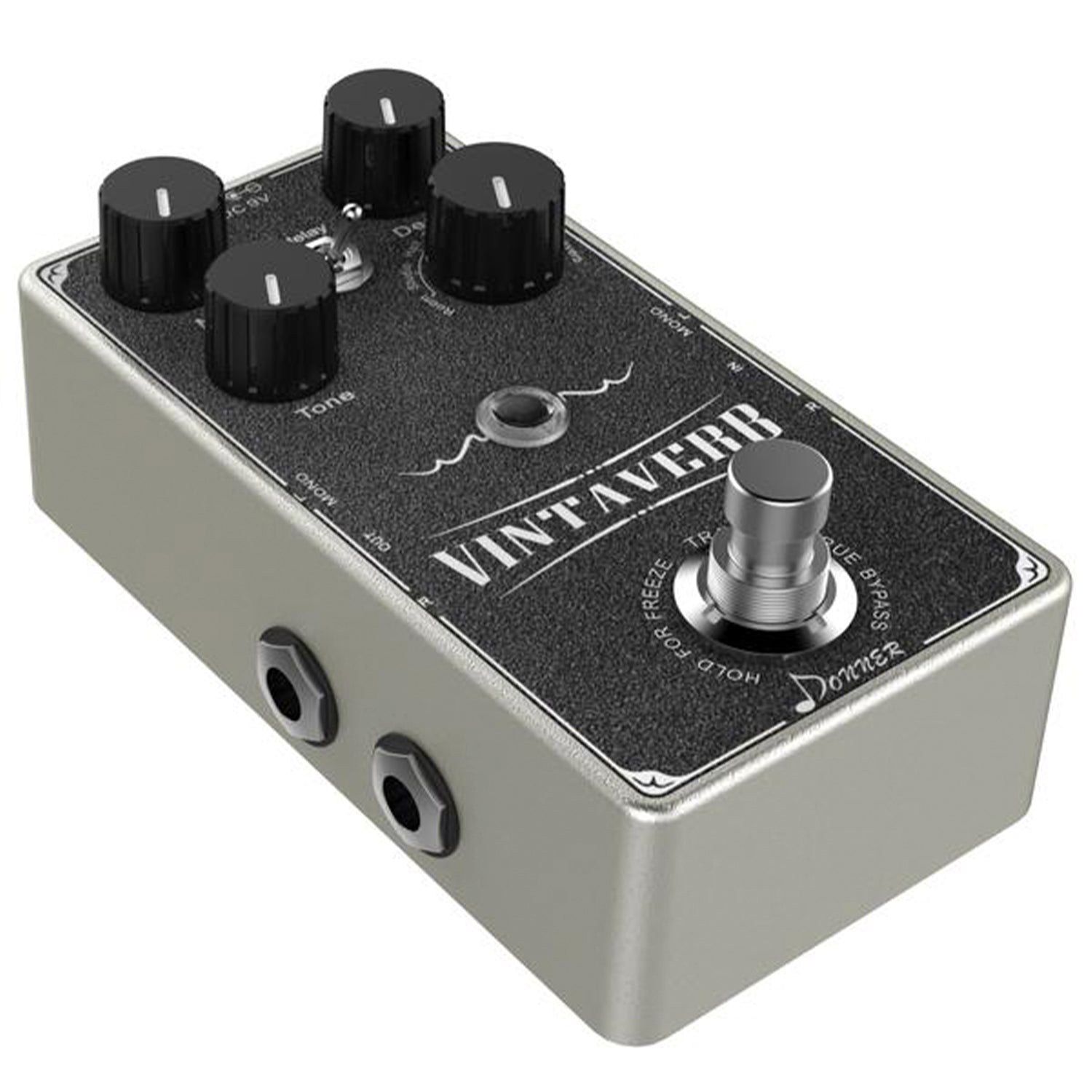 

Donner Vintaverb 7-Mode Reverb Guitar Pedal with Freeze Function True Bypass Trail On