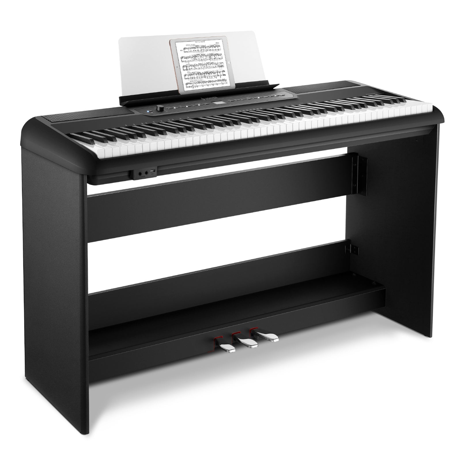 

Donner SE-1 Professional 88 Weighted Key Graded Hammer Action Console Digital Piano with Headphone