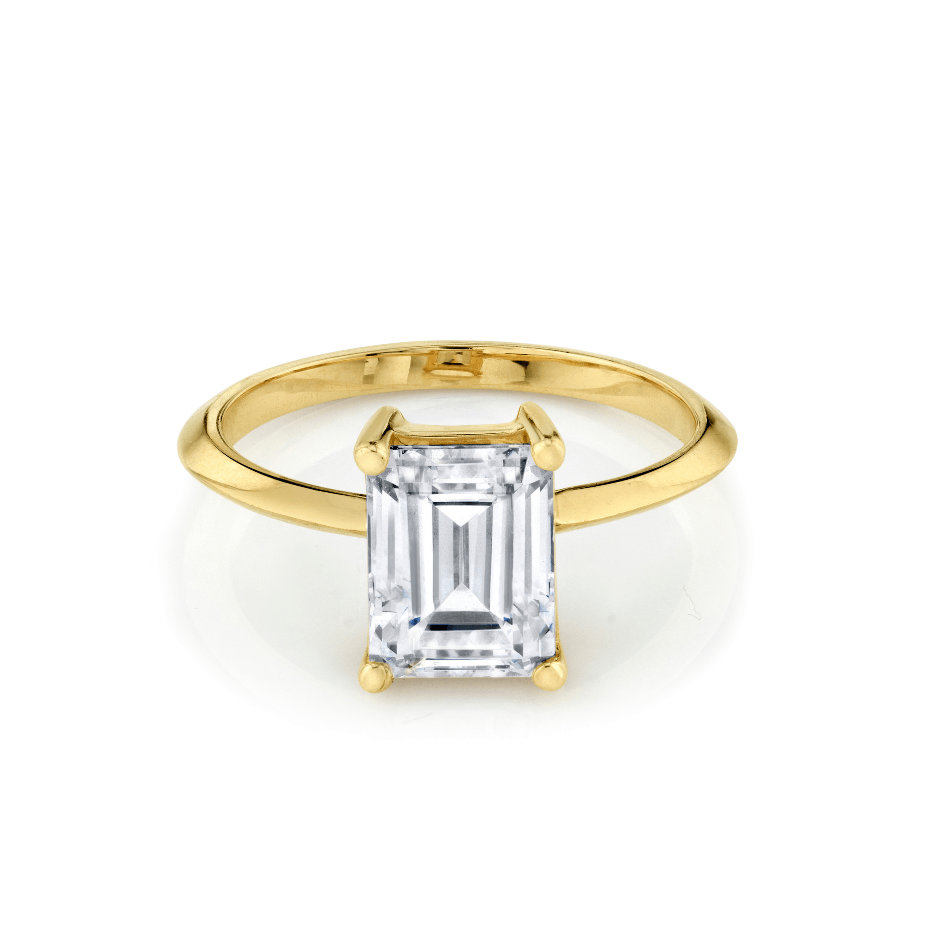 The Odessa Emerald Cut Ring – Fine