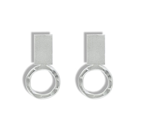 LOOP EARRING SILVER