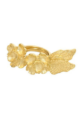 FLOWER DOUBLE RING