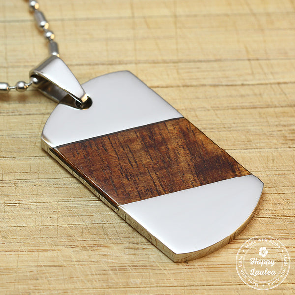 wooden dog tags