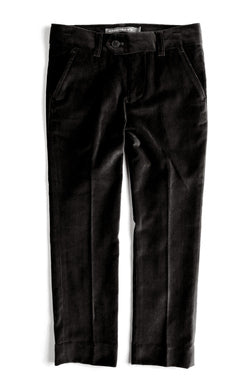 black velvet suit pants