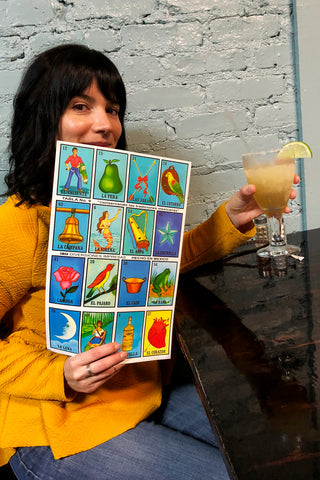 ShopMucho owner goes to Agavos Cocina & Tequila Restaurant to play Loteria Mexican Bingo