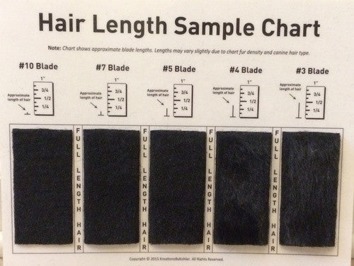 comb attachment lengths