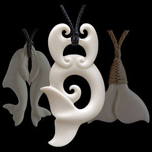 Of the Oceans - Bone carving jewelry and necklaces