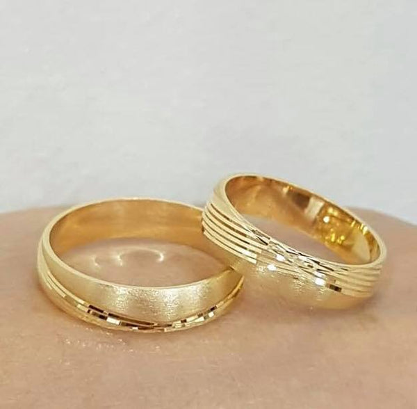 Wedding Rings 18K Philippines – ZNZ Jewelry Affordagold