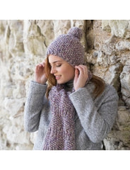 Heather Hat & Scarf