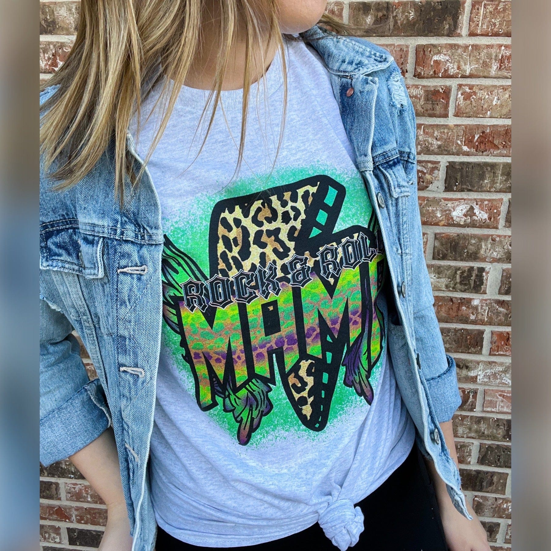 Rock Roll Mama Graphic T-Shirt - Envy Boutique
