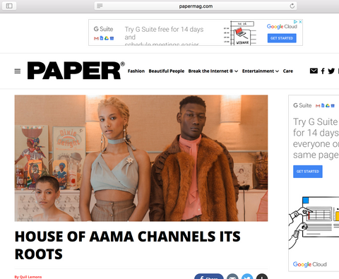 House of Aama Paper Mag