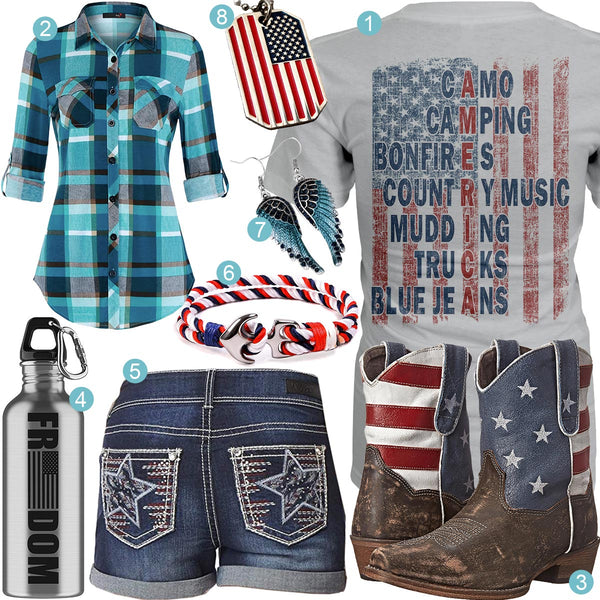 American Flag Outfit