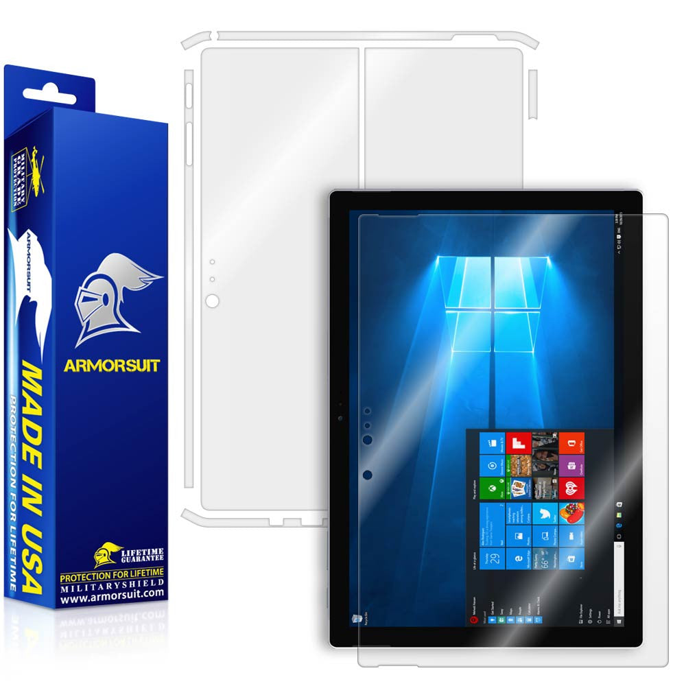 Microsoft Surface Pro 4 Screen Protector + Full Body Skin