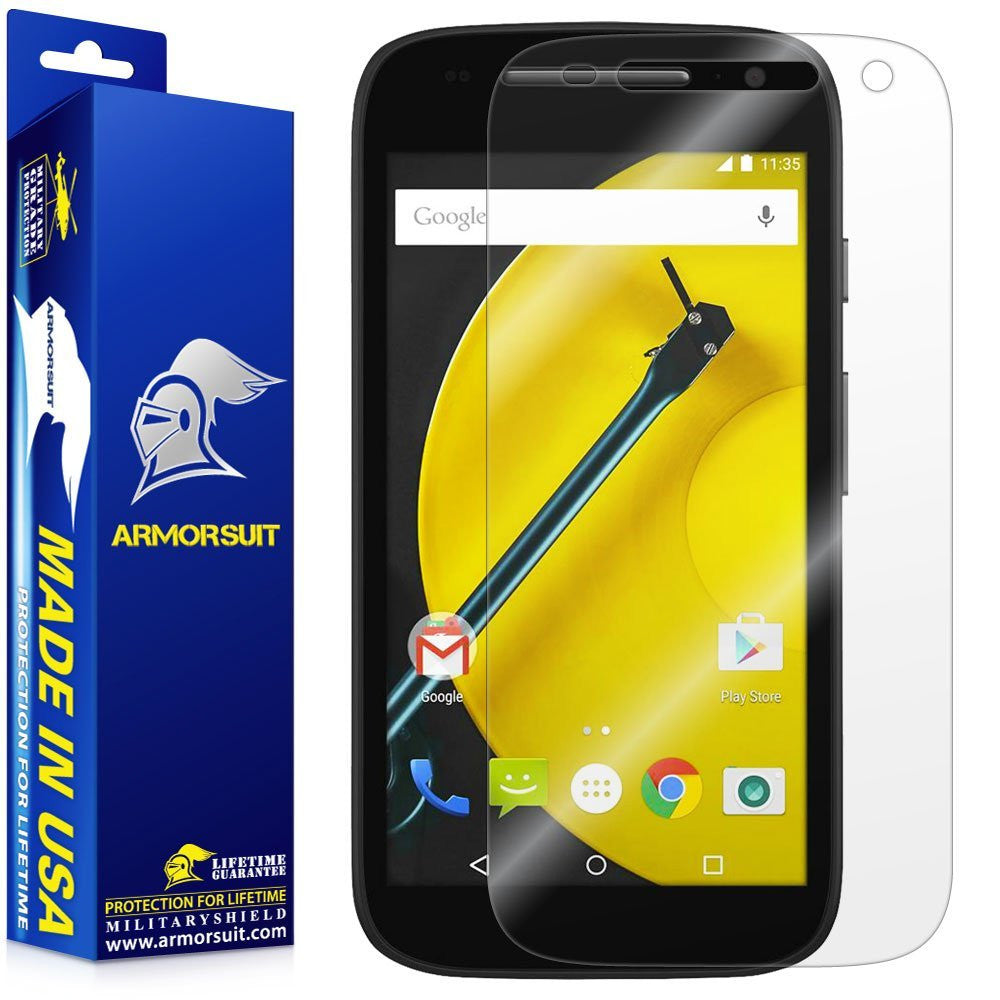 Wegenbouwproces nakomelingen voor 2 Pack] Motorola Moto E (2nd Gen, 2015) Screen Protector – ArmorSuit