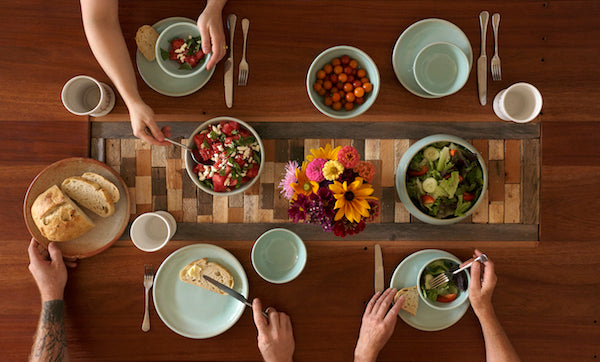 Tiffany Hilton tabletop, photo by John Polak