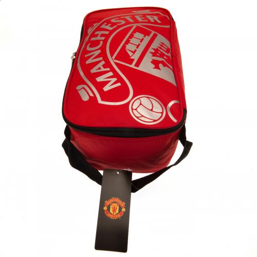 Authentic EPL Manchester United FC Crest Boot Bag