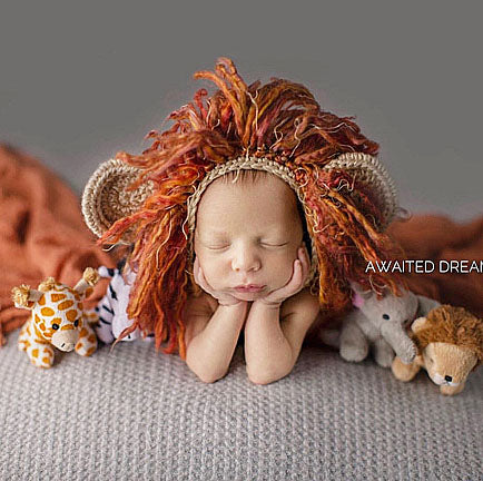 baby lion hat