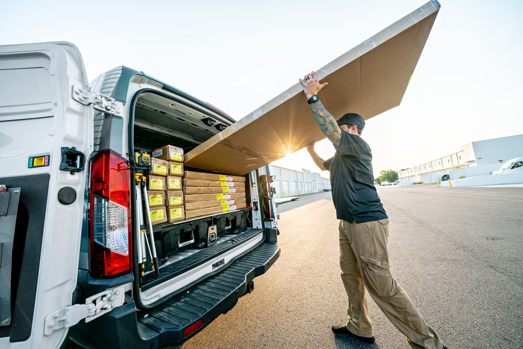 Loading up the Van